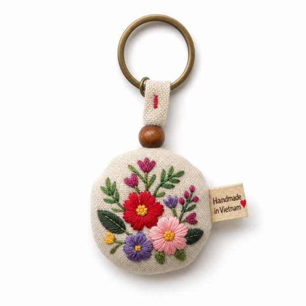 Keychain Thêu Tay