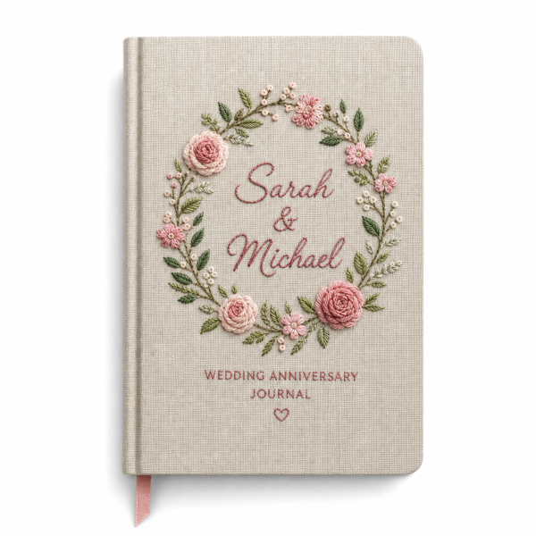 Notebook A5 Bìa Thêu